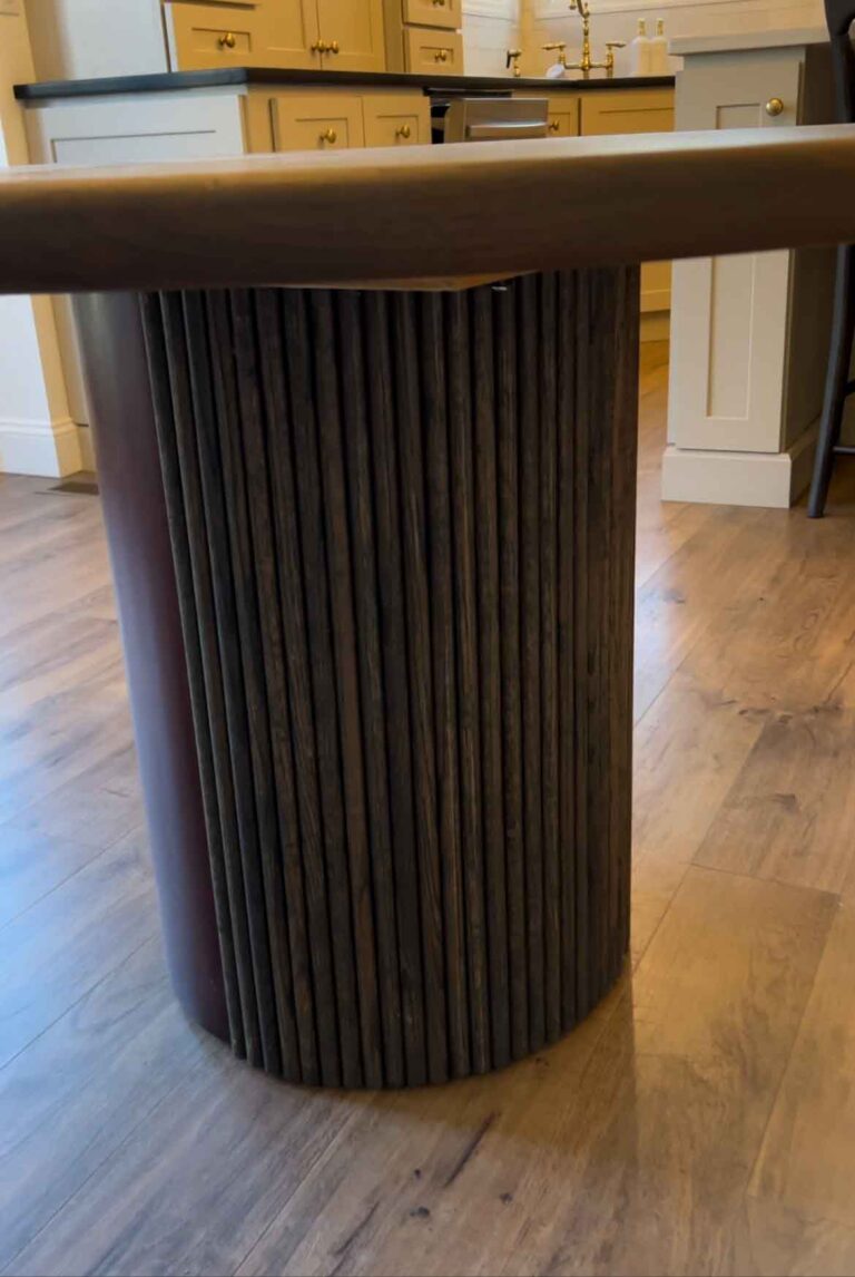 Easy DIY Fluted Side Table Tutorial