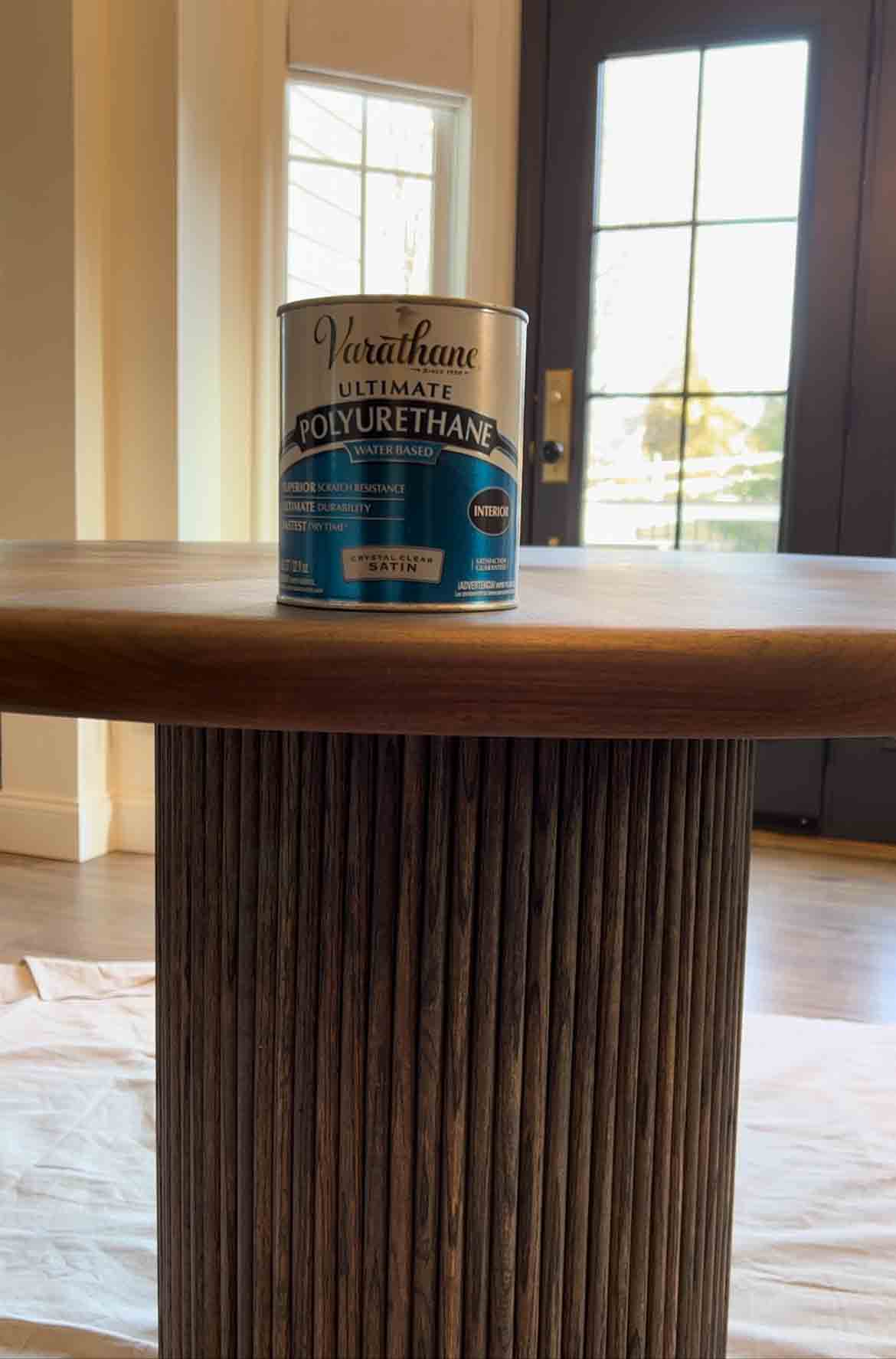 Easy DIY Fluted Side Table Tutorial
