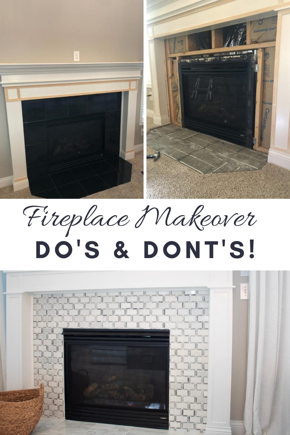 6 Lessons From Our Tiled Fireplace Makeover - The Lived-in Look