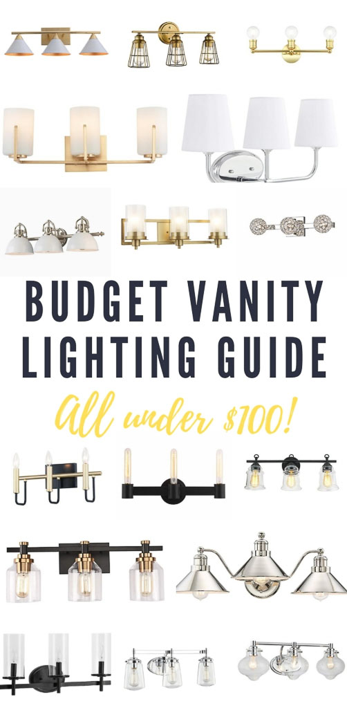 Replace Your Builder Grade Vanity Lights For Under 100! The Livedin