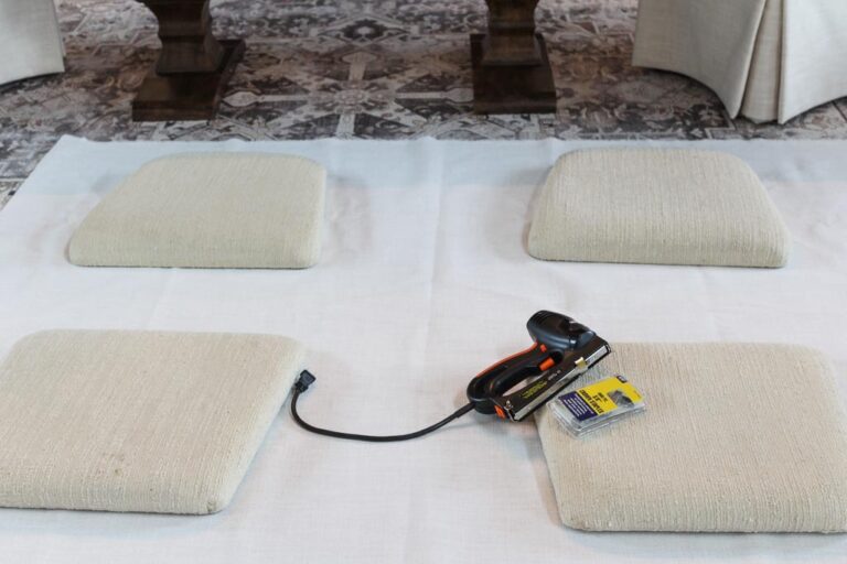 How to Recover Chair Cushions the Easy Way The Livedin Look