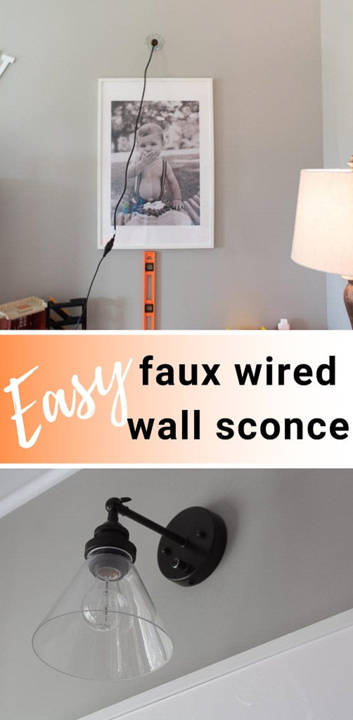 How to Dress Up Plug-In Wall Sconces (and avoid cord purgatory ;) — The  Grit and Polish